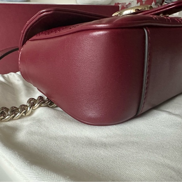 Gucci GG Marmont Small Shoulder Bag – Rosa Ancora (Like-New, Full Set) - Picture 7 of 10